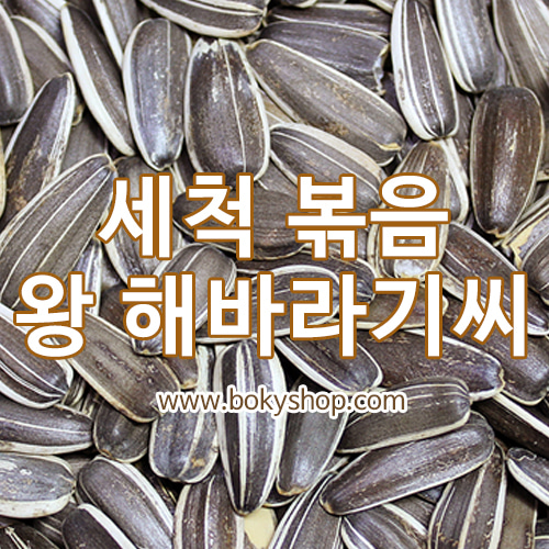 세척 볶음 왕 해바라기씨